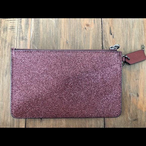 Coach Wristlet in Metallic Cherry - Picture 2 of 9